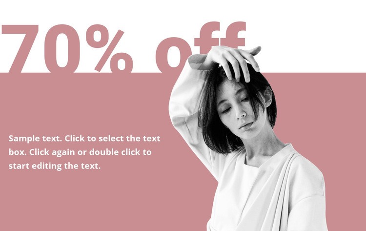 Past collection sale Html Code Example