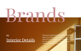 Interior Details Studio - Layout Variations