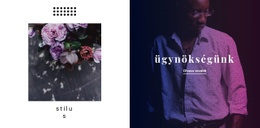 Divatügynökségünk – Gyönyörű Sablonok Létrehozása