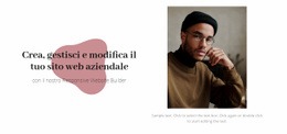 Creiamo Idee Per Il Business - Modello Personalizzato Di Una Pagina