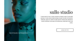 Salone Di Trucco - Modello Per La Creazione Di Siti Web