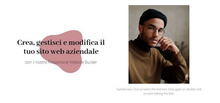 Creiamo idee per il business Modello di sito Web