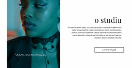 Salon Makijażu - Projekt Strony Internetowej