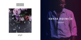 Szablon Strony Docelowej Nasza Agencja Mody