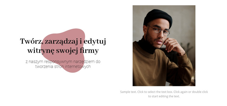 Tworzymy pomysły na biznes Szablon witryny sieci Web