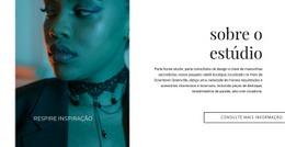 Salão De Maquiagem Modelo De Site CSS Gratuito