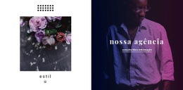Nossa Agência De Moda - Modelo HTML5, Responsivo, Gratuito