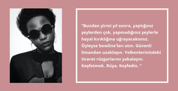 Müşterilerimizin Ne Dediğini Görün - Ücretsiz Şablon