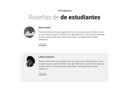 Revisiones De Educación De Estudiantes - Tema Sencillo De WordPress