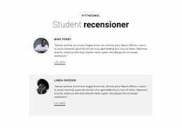 Studentutbildningsrecensioner