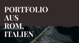 Unser Kunstportfolio Kostenlose CSS-Websitevorlage