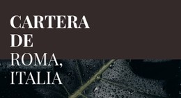 Nuestro Portafolio De Arte Plantilla De Sitio Web CSS Gratuita