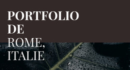 Notre Portfolio D'Art – Téléchargement Du Modèle De Site Web