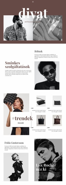 Stylist Szépség Tippek – WordPress Téma