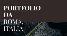 Il Nostro Portfolio Artistico - Modello Personalizzabile