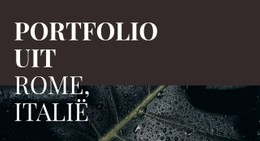 Ons Kunstportfolio Gratis CSS-Websitesjabloon