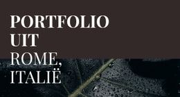 Ons Kunstportfolio - Aanpasbare Sjabloon