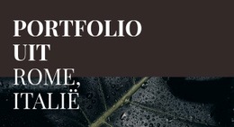 Ons Kunstportfolio - Eenvoudig Website-Ontwerp