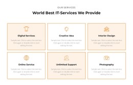 Check Out The Services HTML CSS Website Template