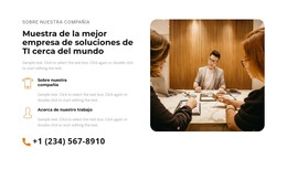 Página Web Para Dirección De TI En La Oficina