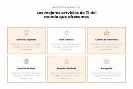 Consulta Los Servicios - Plantilla Joomla Profesional Personalizable