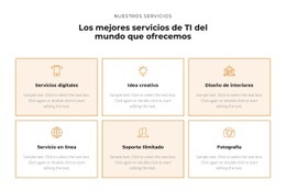 Consulta Los Servicios - Sitio Web Gratuito De Una Página