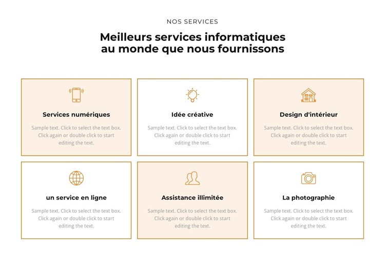 Découvrez les prestations Thème WordPress