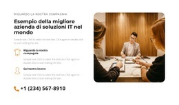 Direzione IT In Ufficio - Generatore Di Siti Web Reattivi