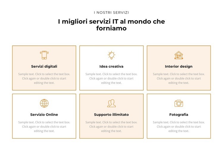 Scopri i servizi Progettazione di siti web