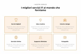 Scopri I Servizi - Modello Joomla Professionale Personalizzabile