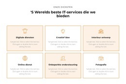 Multifunctionele Websitebouwer Voor Bekijk De Diensten