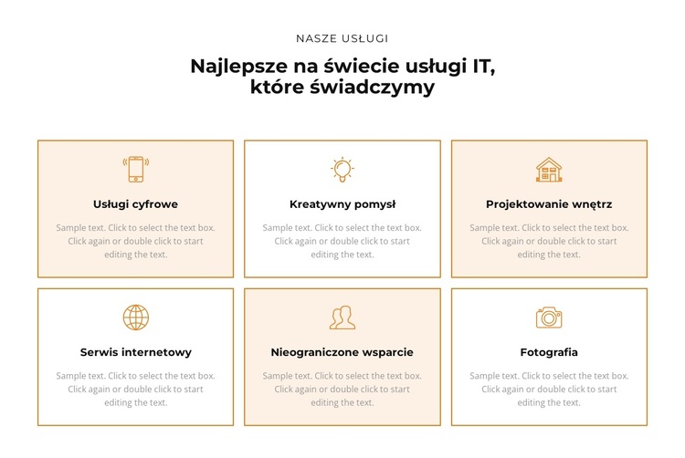 Sprawdź usługi Motyw WordPress