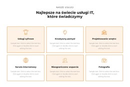 Sprawdź Usługi Szablon Strony Internetowej HTML CSS