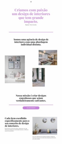 Escolha Do Projeto Para A Casa - Modelo De Site Gratuito