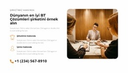 Ofiste BT Yönü - Duyarlı Web Sitesi Oluşturucu