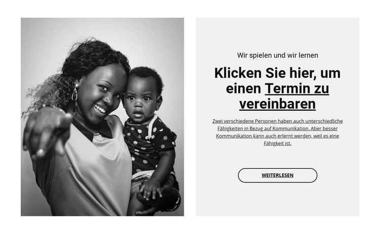 Kurse für ein Kind entwickeln WordPress-Theme