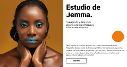 Maquillaje De Noche - HTML Website Creator