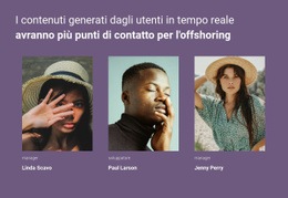 Funzionalità Di Layout Per I Nostri Assistenti