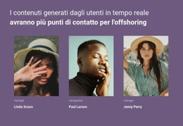 I Nostri Assistenti - Tema WordPress Semplice