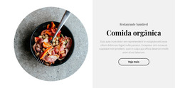 Bootstrap HTML Para Comida Apimentada