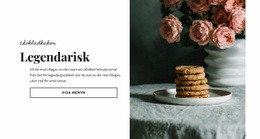 Chokladkakmat - Responsiv HTML-Mall