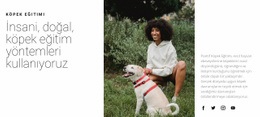 Köpek Gezdirme - Özel Web Sitesi Tasarımı