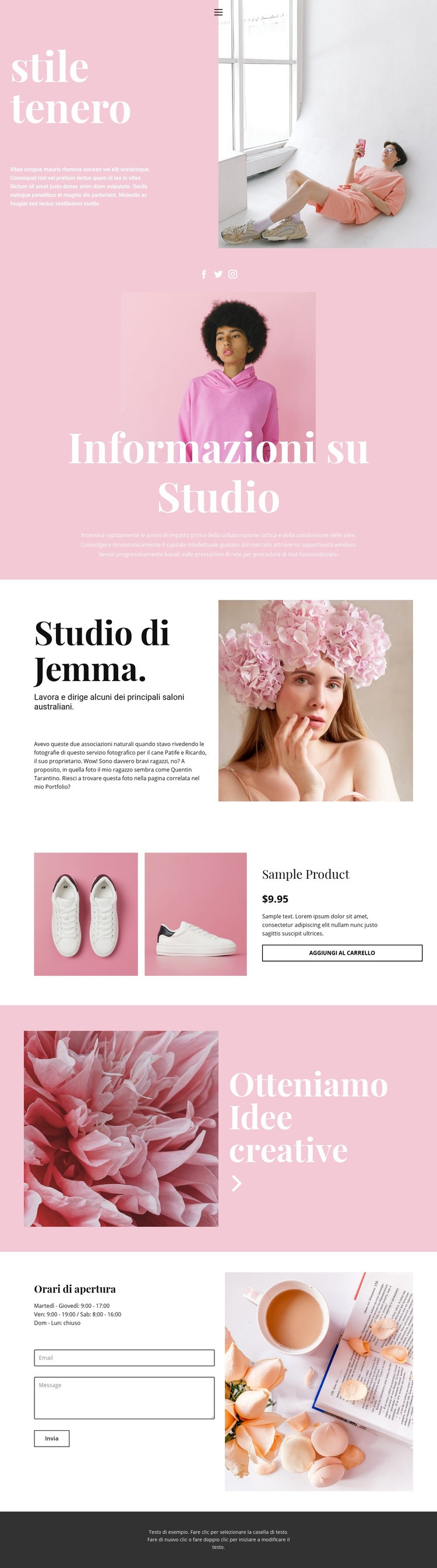 Notizie di moda Modello CSS