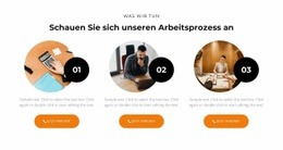 Beobachten Sie Den Prozess - Drag & Drop-Vorlage Für Eine Seite