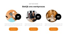 Bekijk Het Proces HTML5-Sjabloon