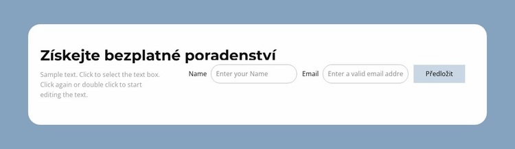 Nechte si zdarma poradit Téma WordPress