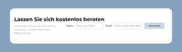 Lassen Sie Sich Kostenlos Beraten – HTML-Website-Layout