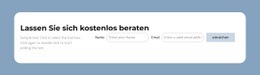 Lassen Sie Sich Kostenlos Beraten - HTML Builder Online