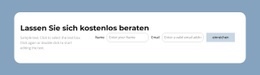 Site-Vorlage Für Lassen Sie Sich Kostenlos Beraten