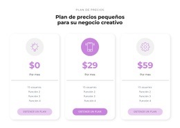 Opciones De Compra - HTML Builder Online